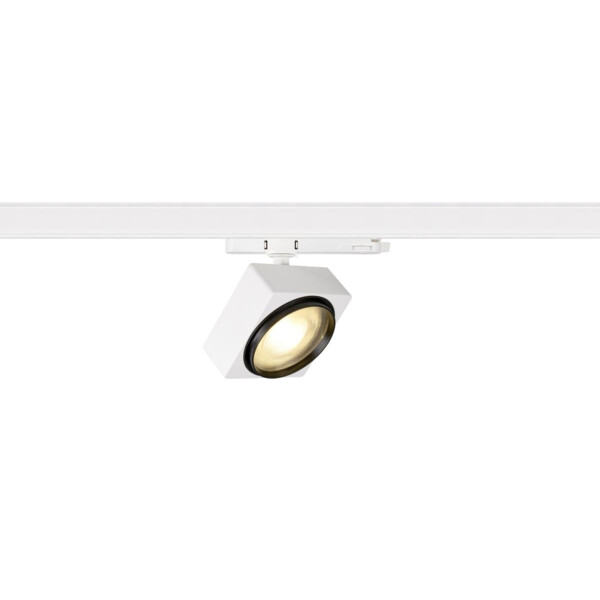 EURO CUBE 2 L diffuseur elliptique pour spot rail 3 allumages noir - SLV - 1010859