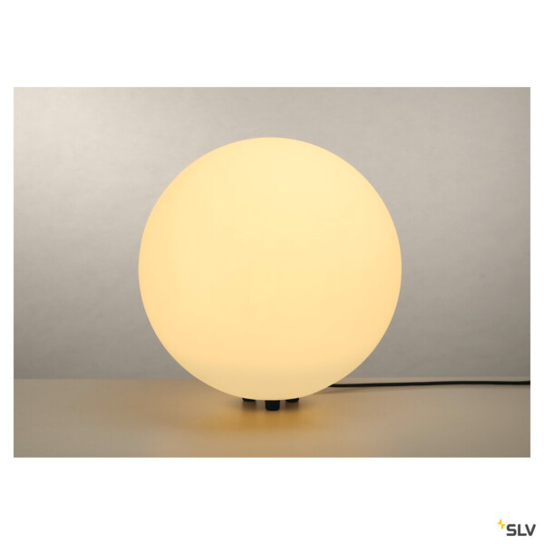 Rotoball floor luminaire extérieur, blanc, e27, max. 24w, ip44 - SLV - 227221