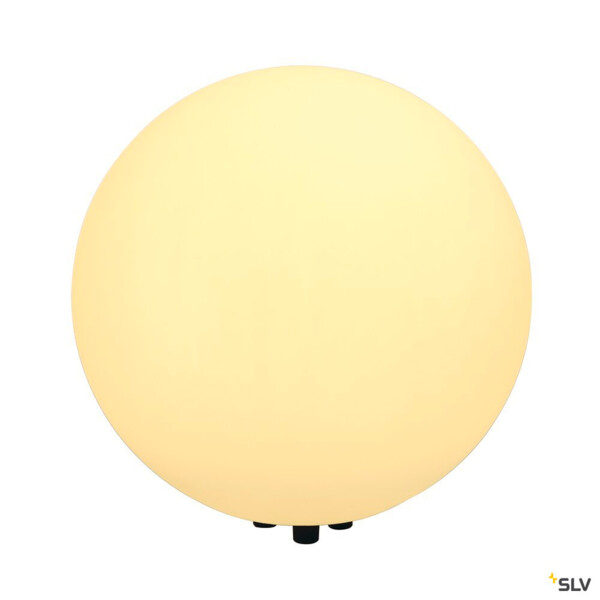 Rotoball floor luminaire extérieur, blanc, e27, max. 24w, ip44 - SLV - 227221