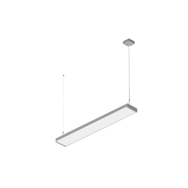 WORKLIGHT P LINE, susp., intérieur, 1200 52 830/840 WB ML DALI DT8, grid argent - SLV - 1011576
