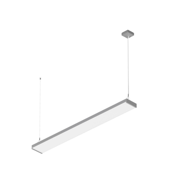 WORKLIGHT P LINE, susp., intérieur, 1500 65 830/840 WB ML DALI DT8, gris argent - SLV - 1011579