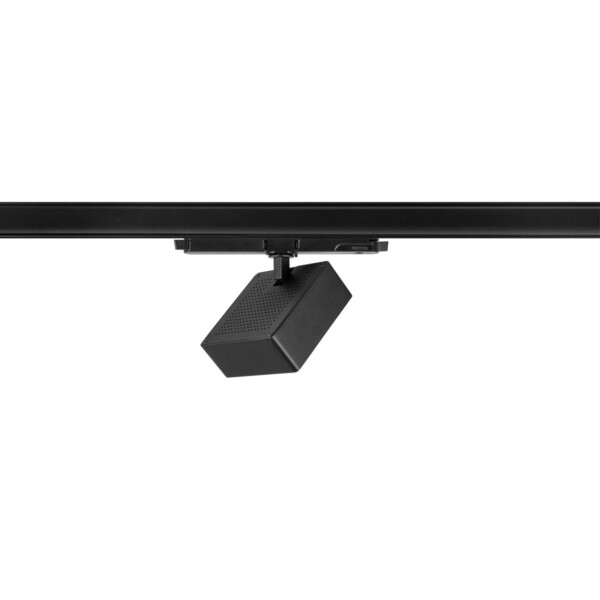 EURO CUBE 2 L, spot rail 3 allumages, carré, noir, LED, 21W, 3000K, DALI 2 - SLV - 1010854