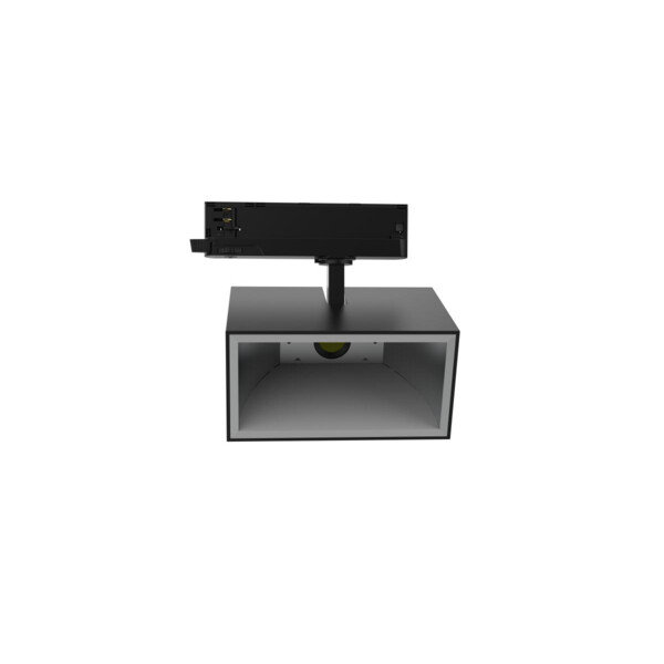 TRACKSPOT P SQ, spot rail 3 allumages. 66 940 ML noir - SLV - 1011518