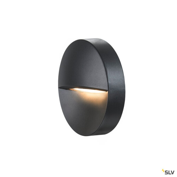 Downunder out, applique extérieure, rond, anthracite, led, 4,5w, 3000k/4000k, ip65 - SLV - 1002868
