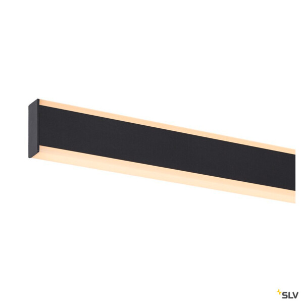 One linear 140, suspension intérieure, up/down, noir, led, 35w, 2700/3000k, variable - SLV - 1006188