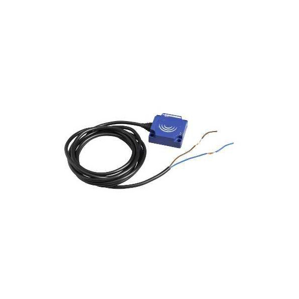 détecteur inductif XS8 plat forme C Sn 25 mm câble 2m - Telemecanique Sensors - XS8C1A1PAL2