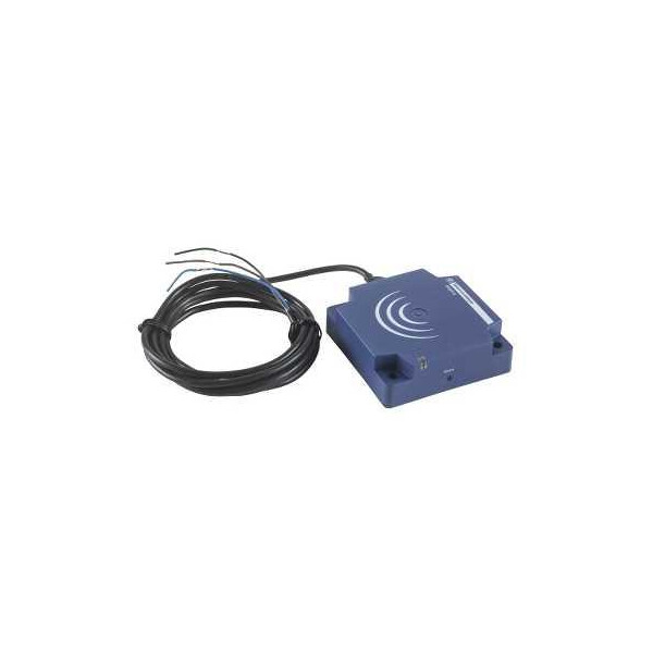 détecteur inductif XS8 plat forme D Sn 60 mm câble 10m - Telemecanique Sensors - XS8D1A1MAL10