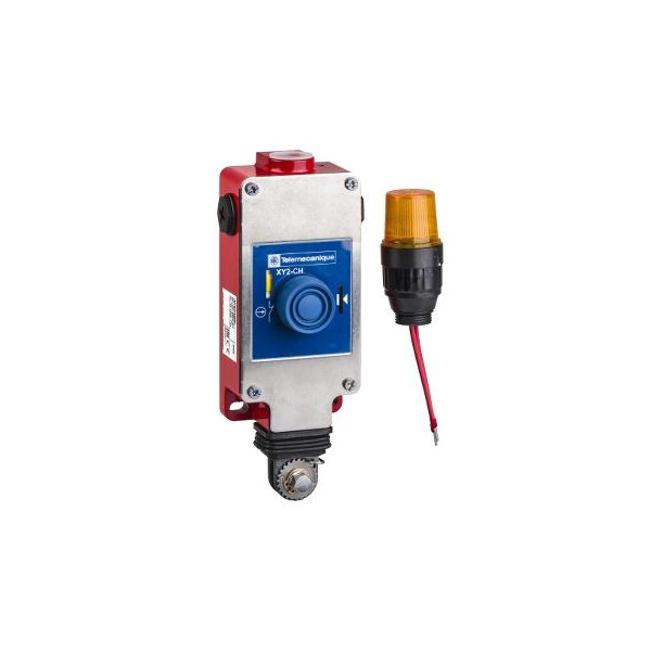 ARRET D URGENCE A CABLE A VEC VOYANT 24V - Telemecanique Sensors - XY2CH13293H29