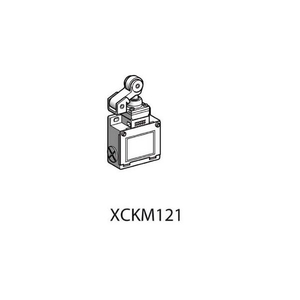 interrupteur de position XCKM levier à galet, attaque latérale 1 F plus 1 O - Telemecanique Sensors - XCKM521