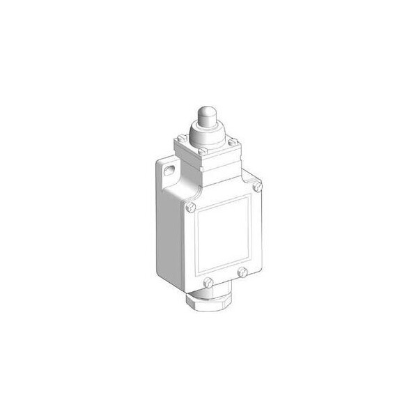 interrupteur de position XCKL poussoir acier 1 O plus 1 F - Telemecanique Sensors - XCKL110H7