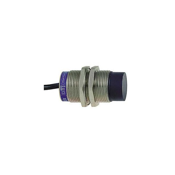 détecteur inductif XS2 cylindrique M30 Sn 15 mm câble 2m - Telemecanique Sensors - XS2M30MB250