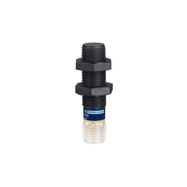 détecteur inductif XS4 cylindrique M12 Sn 4 mm connecteur M12 - Telemecanique Sensors - XS4P12PC410D