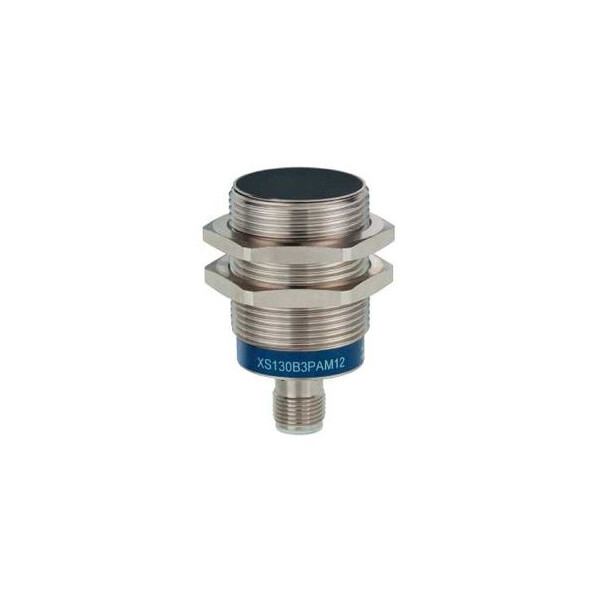 DETECTEUR INDUCTIF CYLINDRIQ M30 12 24VDC PNP NO 3FILS NOYABLE CONNECT M12 - Telemecanique Sensors - XS130B3PAM12
