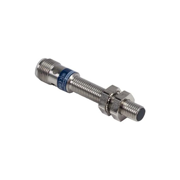 détecteur inductif XS6 cylindrique M8 Sn 2,5 mm connecteur M12 - Telemecanique Sensors - XS608B1PBM12