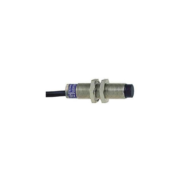DETECTEUR INDUCTIF CYLINDRIQ M12 12 48V DC NPN NO 3FILS NON NOYABLE CABLE 2M - Telemecanique Sensors - XS612B4NAL2