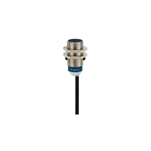 détecteur inductif XS6 cylindrique M18 Sn 8 mm câble 10m - Telemecanique Sensors - XS618B1MAL10