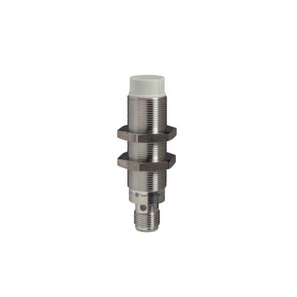 Detecteur Inductif Cylindriq M18 12 48v Dc Pnp No 3fils Noyable Connecteur M12 - Telemecanique Sensors - XS618B1PAM12TF