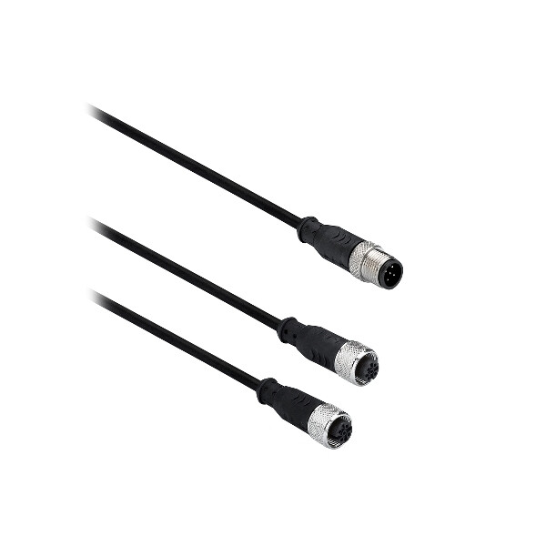 Telemecanique sensors osisense xz - répartiteur y m12 5 pôles pour émetteur - Telemecanique Sensors - XZCRSE