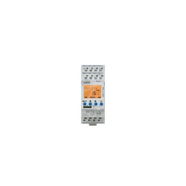Interrupteur crépusculaire digital 1 a 100000 lux duofix cellule  saillie 1no+1nf16 a - Theben - 1110152