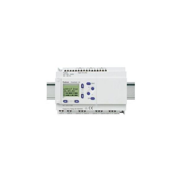 Micro automate 230v 12 e  8 s relais pharao 20 - Theben - 5750020
