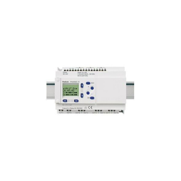 Micro automate 24v 12 e  8 s relais pharao 21 - Theben - 5759021