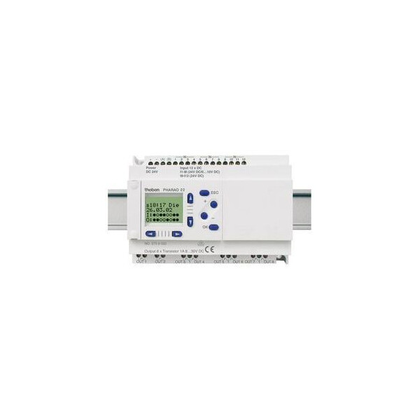 Micro automate 24v 12 e  8 s transistors pharao 22 - Theben - 5759022