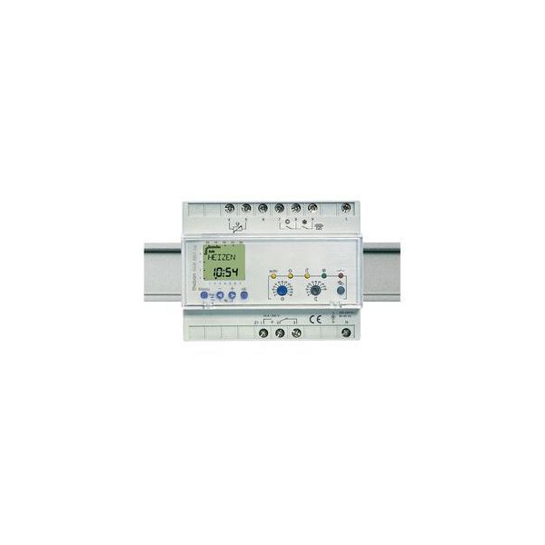 Thermostat   d'ambiance sans sonde programmable  modulaire 1 voie ram 366 1z top - Theben - 3660002