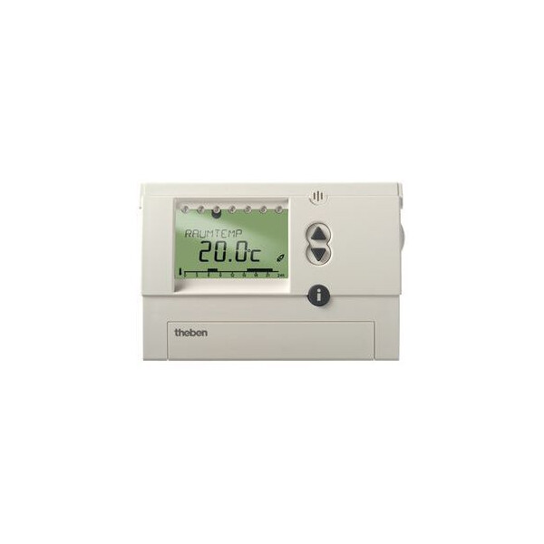 Thermostat ambiance  digital 3 programmes   24h 7j 230v ram 812 top n - Theben - 8120032