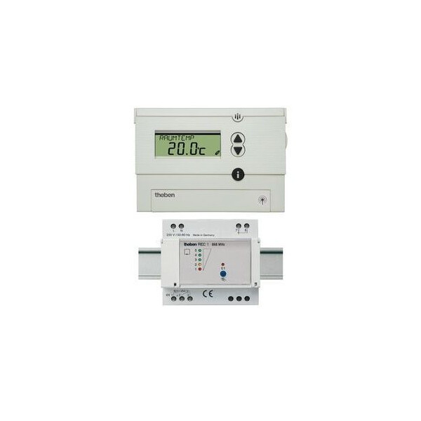 Thermostat  ambiance  programmable radio 1 zone ram 813 hf 1z - Theben - 8139401