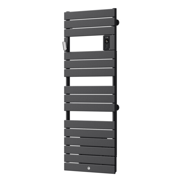 Radiateur Sèche-Serviettes Gris Menhir avec Soufflerie 1750 W Riviera 2 Thermor - Thermor - 498608