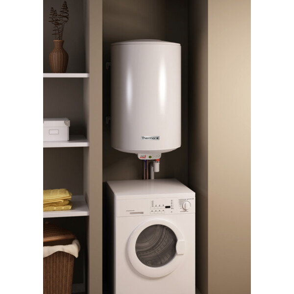 Chauffe-eau électrique duralis aci hybride 050l vertical mural - Thermor - 241057