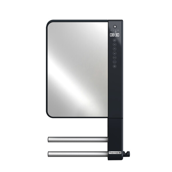 Radiateur sèche-serviettes soufflant 800W Thermor Illico3 miroir  - Thermor - 491374