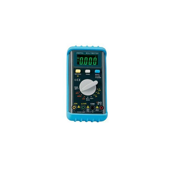 Multimètre numérique 600vca-cc/10aca-cc/40mw/100µf/4mhz - Turbotech - Turbotech - TT234B