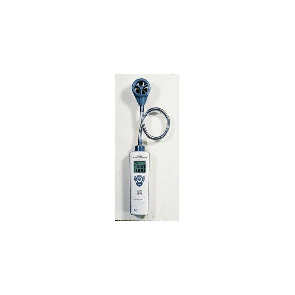 Anémomètre sur flexible 0,6 - 30,0 m/s (2,2 - 108,0 kmh) - Turbotech - Turbotech - TT318