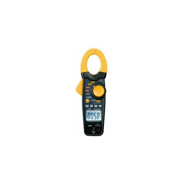 Pince Multimètre ca-cc 1000a/600v/40mw/240kw/10mhz/ø30/°c/trms - Turbotech - Turbotech - TT3348