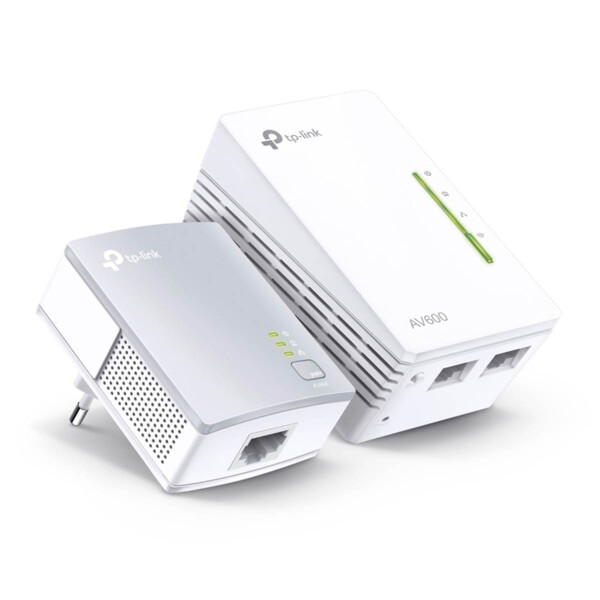 Kit 1xcpl ethernet 600 mbps wifi + 1xcpl 600 mbps rj45 tl-wpa4220kit - Uniformatic - 65026