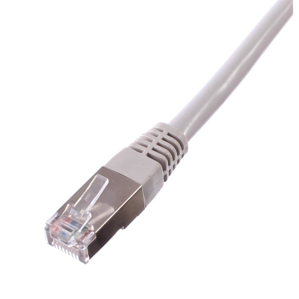 Cord rj cat5 ftp pvc gris 0.5m - Uniformatic - 20100
