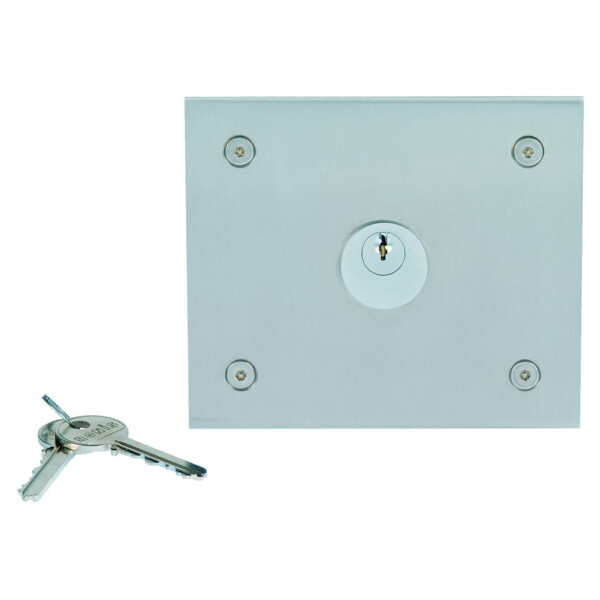 Bte enc inox 110x130 p/cc (13309) - Urmet - 10050/I
