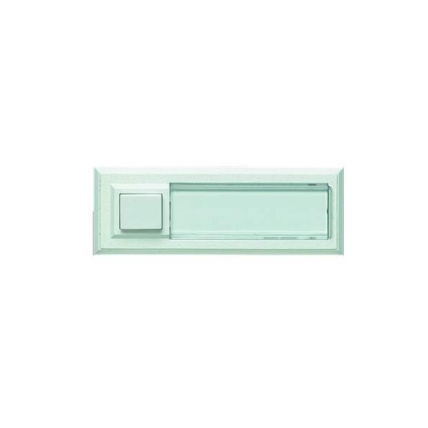 Bout poussoir lumi + pe blan (12996) - Urmet - 51015