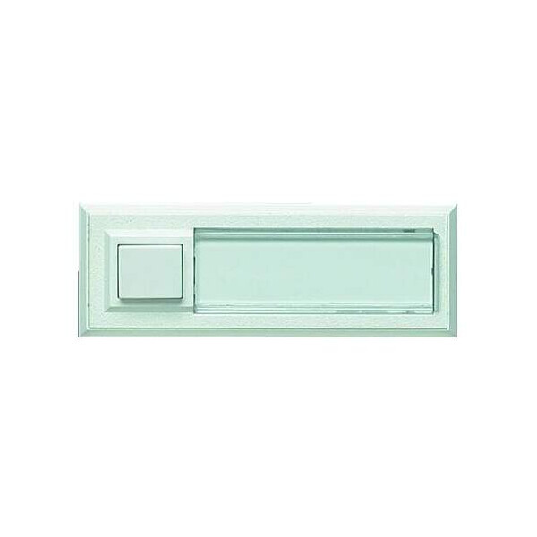 Bout poussoir lumi + pe blan (12996) - Urmet - 51015