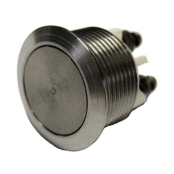 Bouton poussoir inox Ø19mm (16157) - Urmet - BA/23