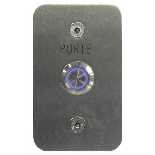Bp lumineux nonf60x100 grav porte (5340) - Urmet - BAE/OF
