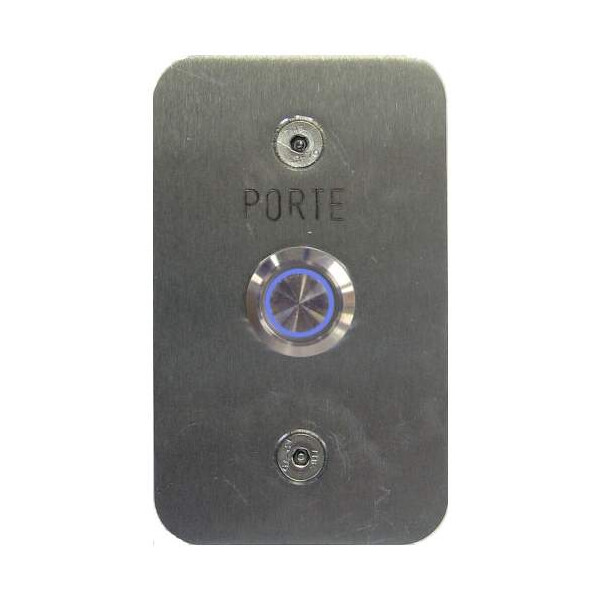 Bp lumineux nonf60x100 grav porte (5340) - Urmet - BAE/OF