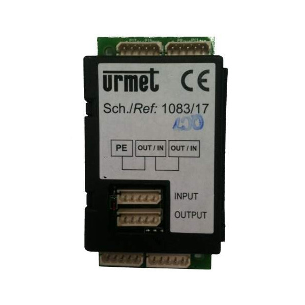 Ext digitalisateur bibus & 2voice 16 bp (19066) - Urmet - 1083/17