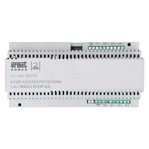 2voice interface 4p 4c (19979) - Urmet - 1083/75