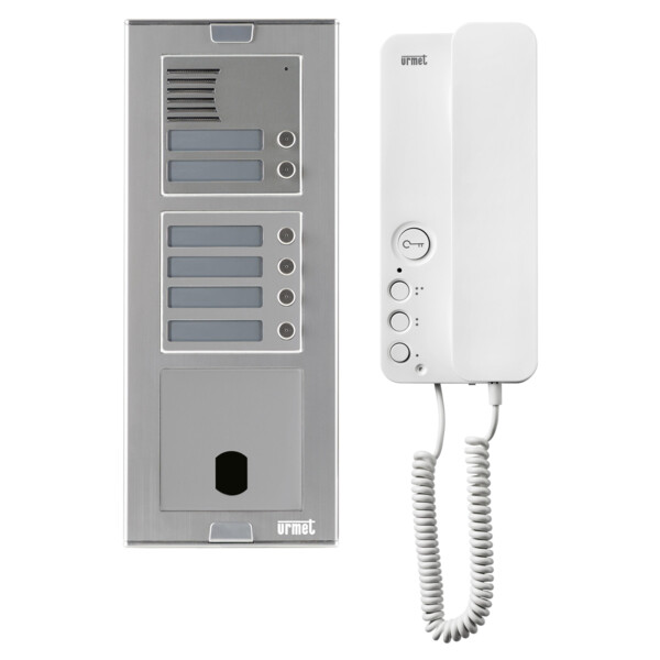 Kit audio sinth alu 6bp 2v programme (21677) - Urmet - KASA83/06