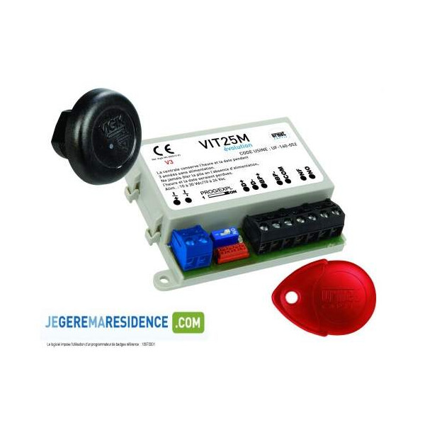 Kit vit25m preprog 6 logements (19250) - Urmet - 16090006