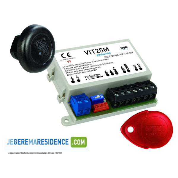 Kit vit25m preprog 6 logements (19250) - Urmet - 16090006