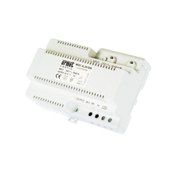 Alimentation 24v1a rail din (13666) - Urmet - AL24/1DIN