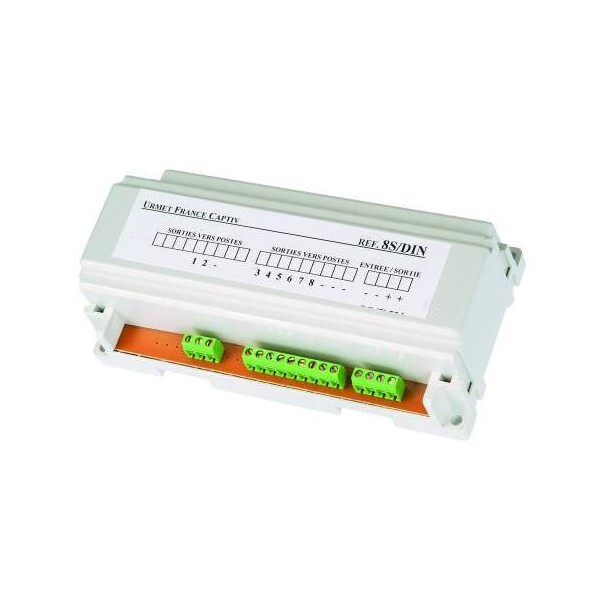 Boite plastique fix din 8s (65) - Urmet - 8S/DIN